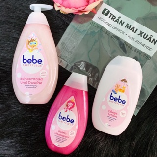 Sữa tắm gội - dầu gội - dưỡng ẩm cho bé BEBE
