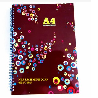 SỔ LÒ XO A4 200 TRANG - DUC LOI NOTEBOOK