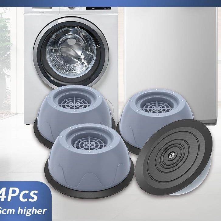 ĐẾ KÊ CHÂN MÁY GIẶT CHỐNG RUNG SILICON CAO CẤP [LOAI 1 ] 88295 Korea Store 88