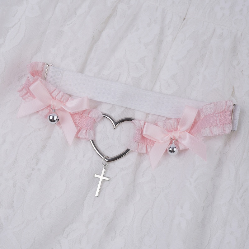 Đai đeo đùi phong cách lolita harajuku quyến rũ tùy chọn màu sắc cho nữ