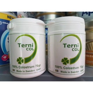 Sữa non TERNICOL 100% -Vua của các loại sữa non dạng bột của Thụy Điển