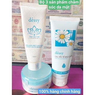 Sữa rửa mặt + Tẩy da chết + kem massage