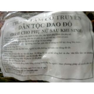 Thuốc tắm cổ truyền người Dao đỏ