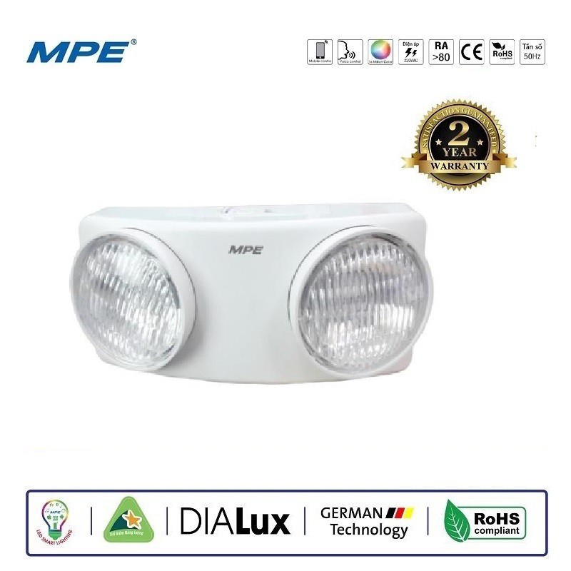 [Hàng Chính Hãng] Đèn LED MPE Chiếu Sáng Khẩn Cấp Tùy Chọn Loại EML Hoặc EML2 NEW- DVAUTOMART