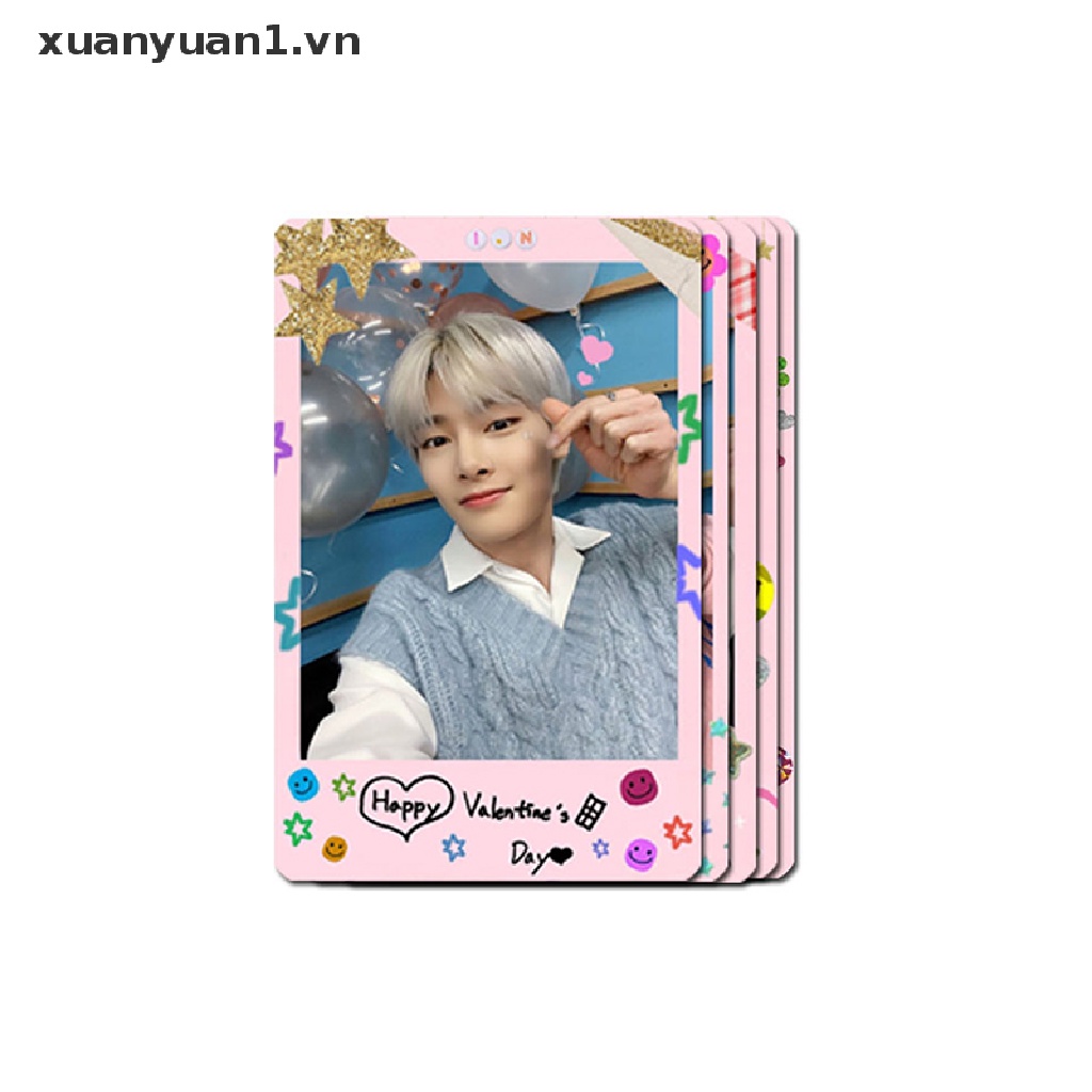Set 8 Tấm Thẻ Ảnh Lomo Hình Nhóm Nhạc Kpop STRAY KIDS