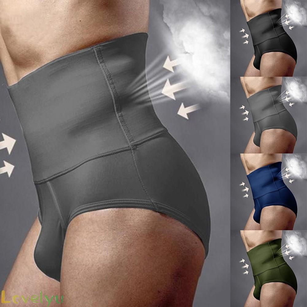 Quần lót boxer lưng cao chất liệu 100% thoáng khí thoải mái cho nam M~3XL