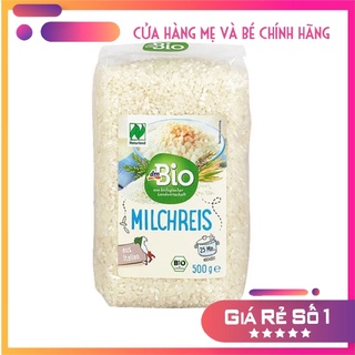 Gạo sữa hữu cơ nguyên chất Bio DM Milchreis 500g hàng Đức