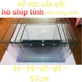 Bể cá, Hồ cá đúc uốn góc nhiều kích thước
