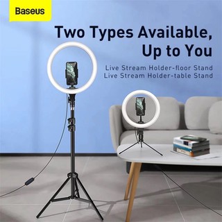 Đèn LIVESTREAM Baseus Live Stream Holder-Table Stand (3 nhiệt độ màu, chiều cao 20cm - 60cm)
