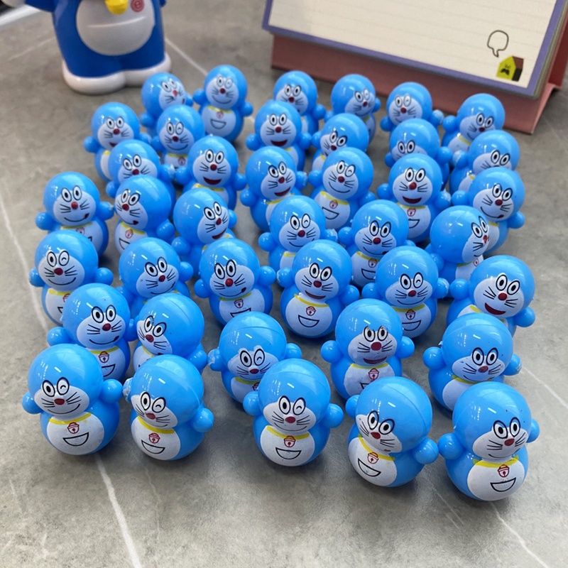 Đồ Chơi Lật Đật Hình Mèo/Pikachu mini Dễ Thương Trang Trí Bàn Làm Việc 2022