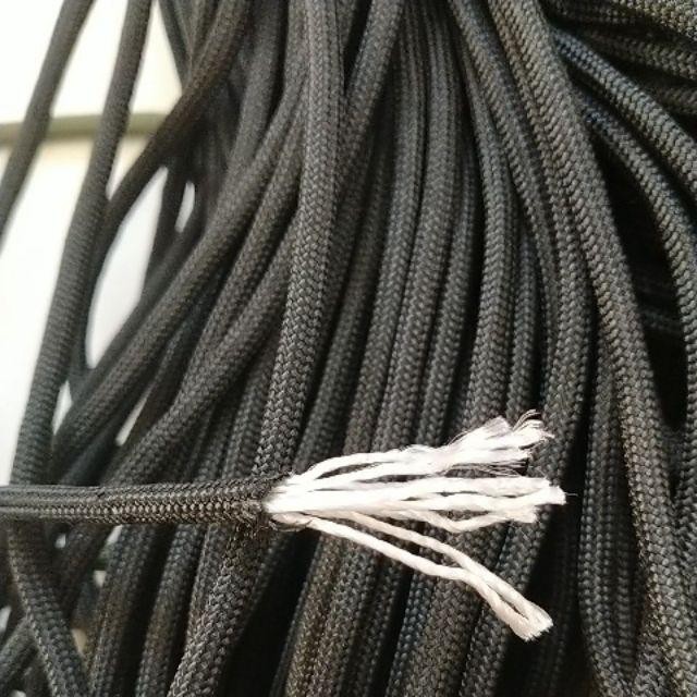 3/5/9met Dây paracord tốt 4mm 9lõi đan vòng,dây cứu hộ