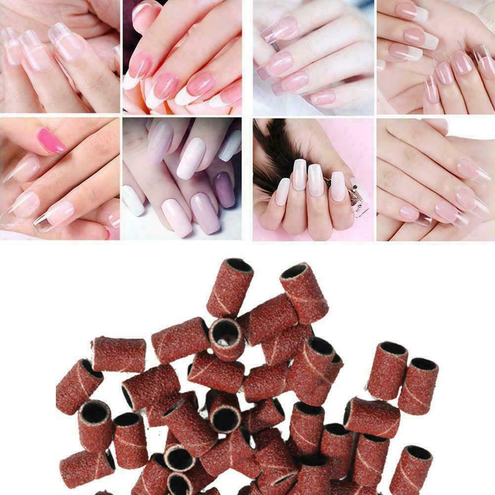 [Hàng mới về] Set 50 vòng chà nhám mài móng tay chuyên dụng tiện lợi