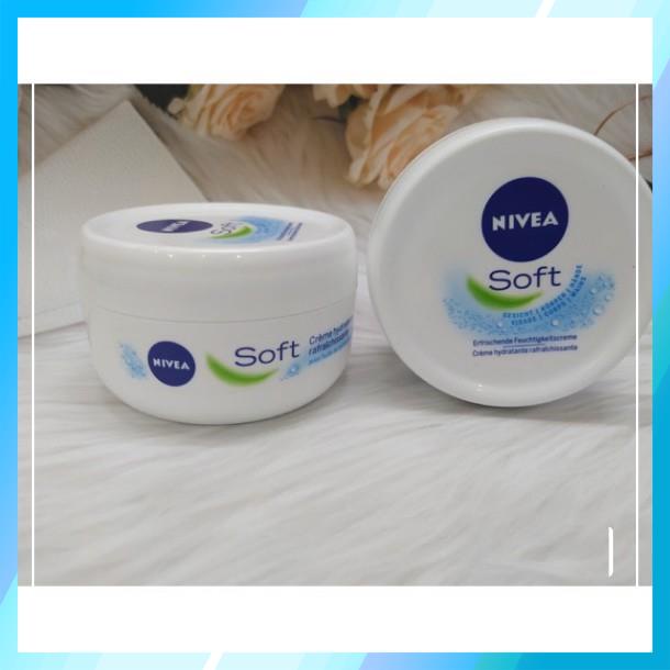 KEM DƯỠNG ẨM NIVEA SOFT, DƯỠNG ẨM CHUYÊN SÂU CHO LÀN DA CỦA NGA