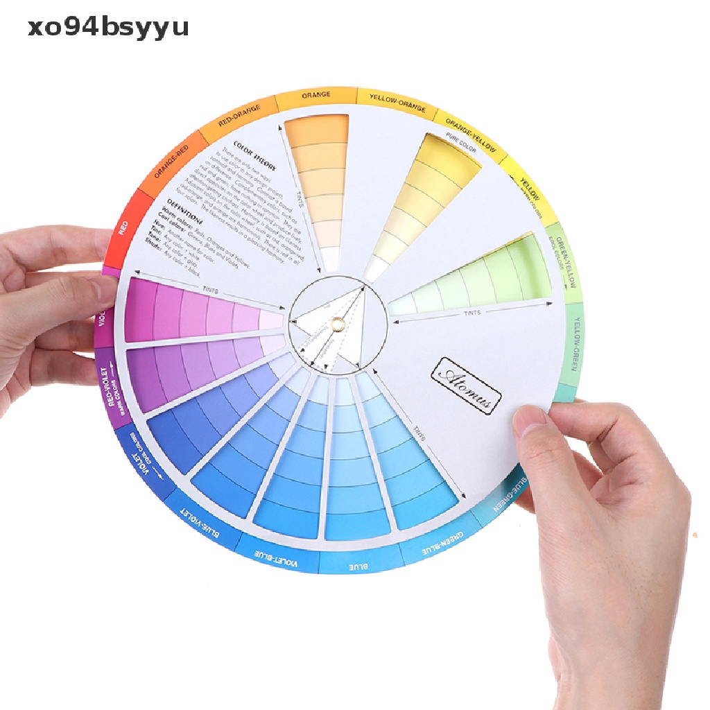 Thẻ Giấy Trộn Màu Mực Xo94Bsyu Xoay Tròn Trung Tâm Xăm Hình