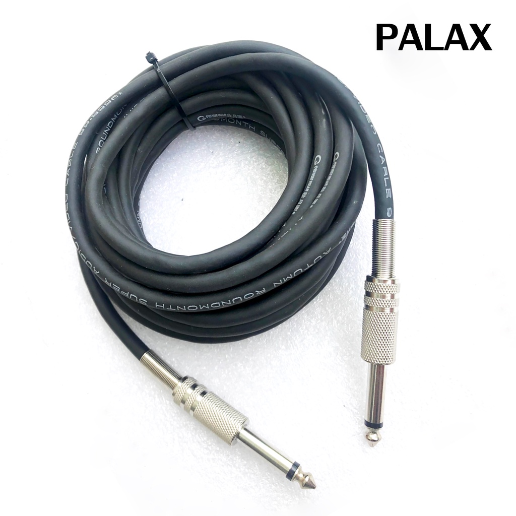 Cáp tín hiệu âm thanh 2 đầu 6ly  Dài 1m 1,5m 3m 5m 10m 15m 20m 25m 30m Chống ù và chống nhiễu tốt