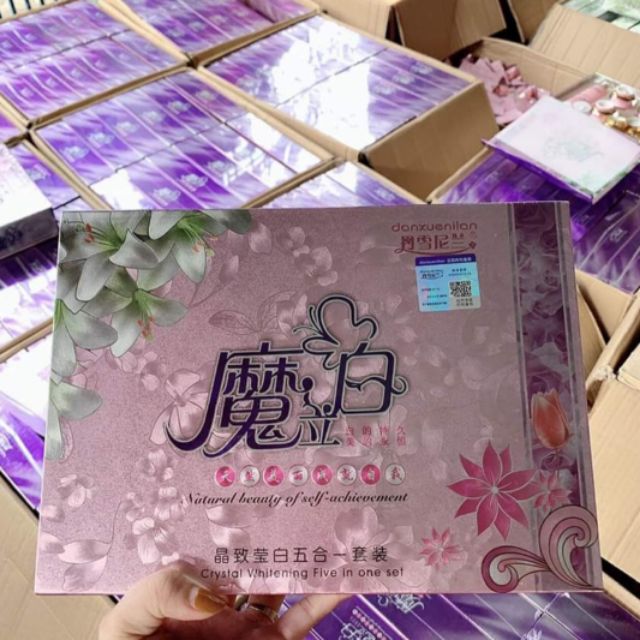 (Nhìn biết ngay hàng chính hãng) Set kem hoàng cung hồng hiệu quả ngay sau 1 tuần dùng. Cam kết da đẹp, mịn, căng bóng.