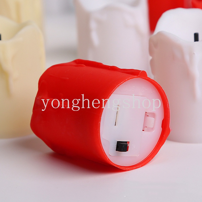 Đèn LED Hình Nến Không Khung Trang Trí Nhà Cửa Dịp Năm Mới