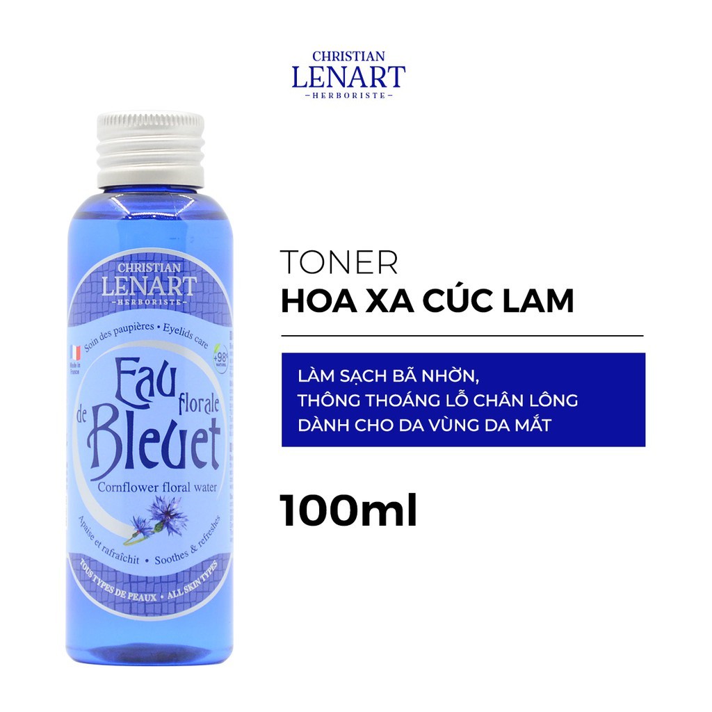 [Mã COSGLORIAT4 -8% đơn 250K] Toner Hoa Cúc Lam Christian Lenart 200ml và 100ml (dùng cho vùng da mắt)