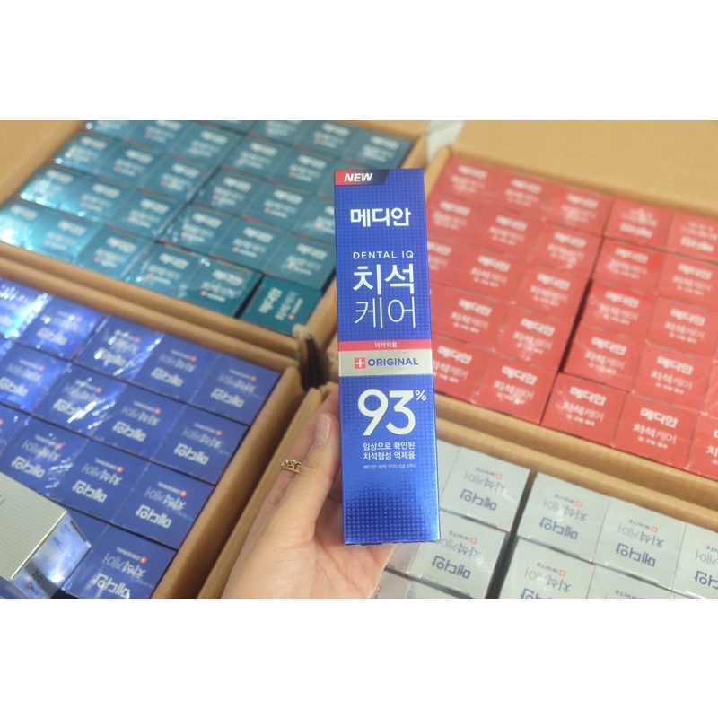 Kem Đánh Răng Median Dental IQ 120g Hàn Quốc - Giúp Làm Trắng Răng