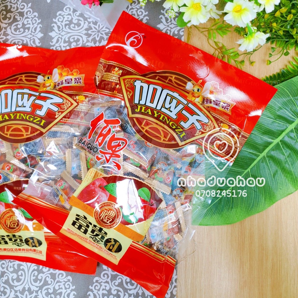 Một gói xí muội ô mai mận cánh chỉ Jiayingzi Đài Loan gói 500g