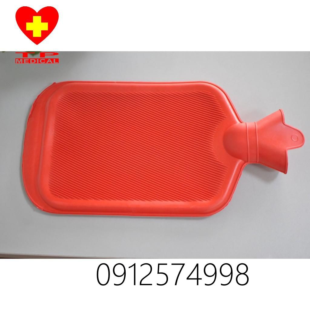 Túi chườm nóng lạnh chất liệu cao su, dung tích 200ml  to và dầy