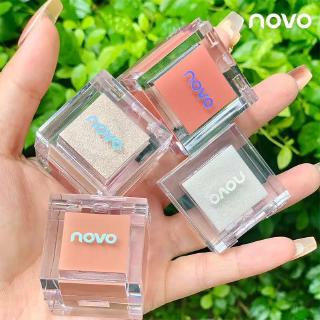 Phấn má hồng và bắt sáng Novo làm sáng lâu trôi chống nước và mồ hôi thiết kế vỏ nhỏ gọn