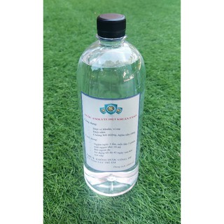 Nước khử khuẩn Anolyte, phòng viêm họng, tay/chân miêng, virut chai 1000 ml