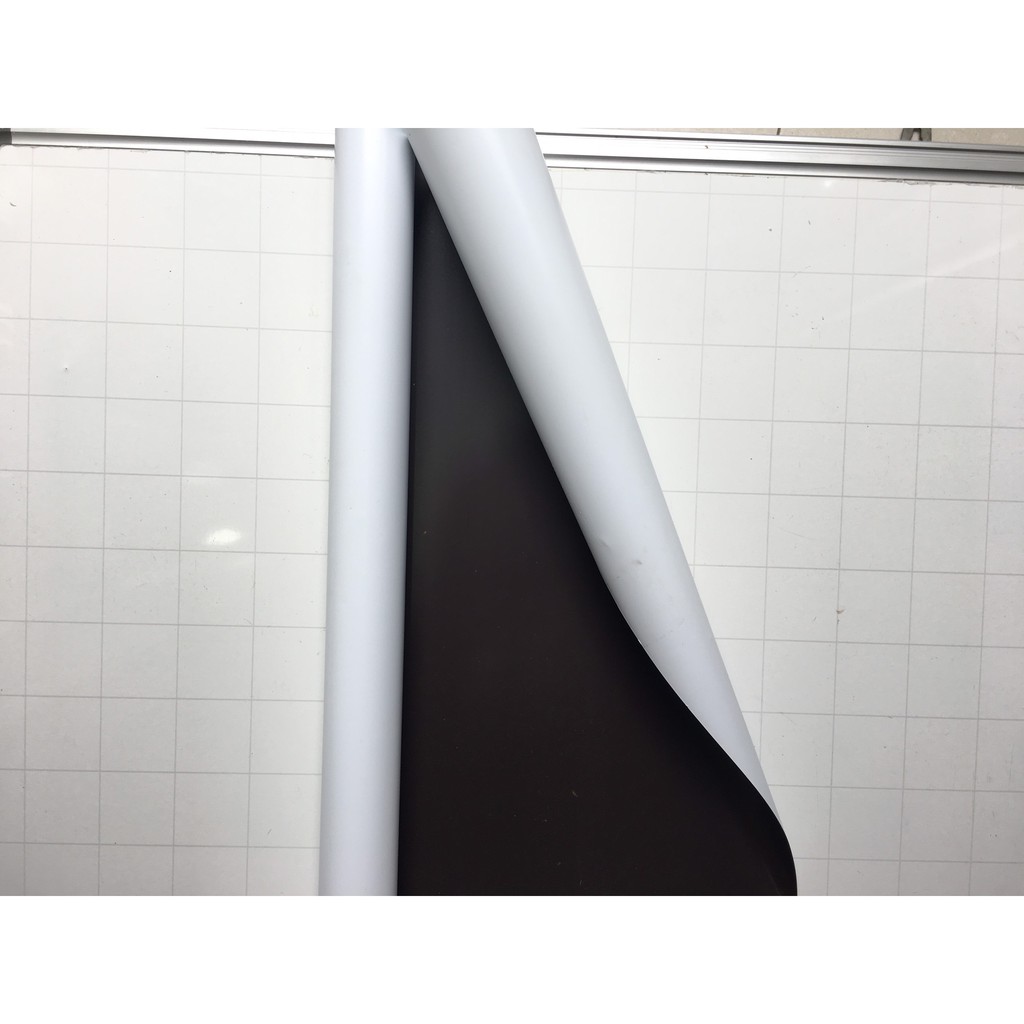 1M nam châm 0.5mm phủ lớp nhựa PVC trắng khổ 62cm PVC05