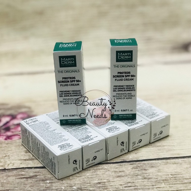 Kem chống nắng Martiderm mini size 2ml