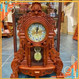 Đồng hồ quả lắc gỗ hàng được bảo hành