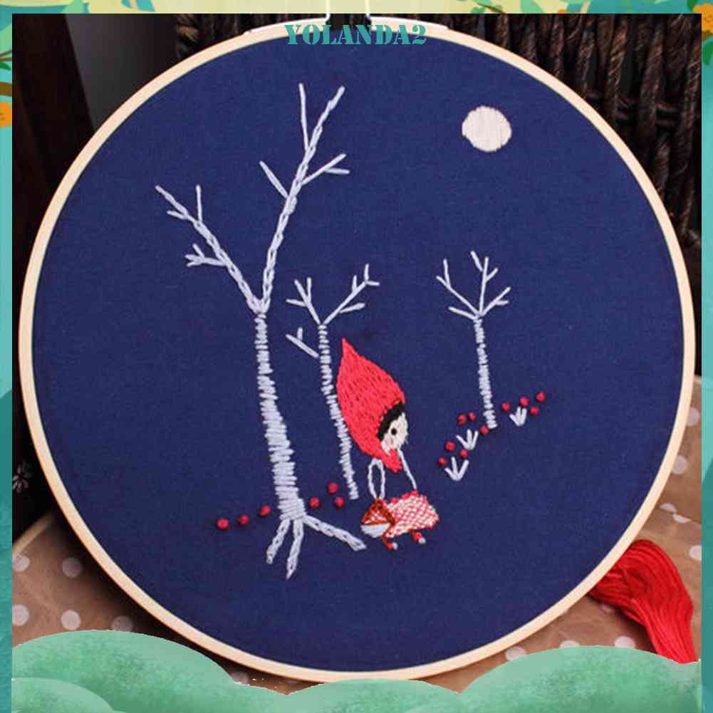 Bộ 5 Khung Thêu Thủ Công Bằng Tre