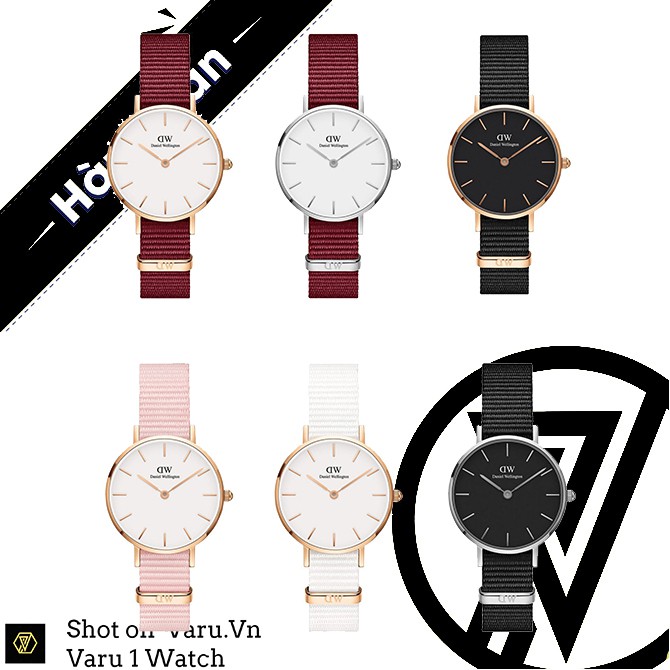 [Chính Hãng] Đồng hồ nữ DW Daniel Wellington Classic Petite Rosewater, Roselyn, Dover, Cornwall size 28mm , 32mm dây vải