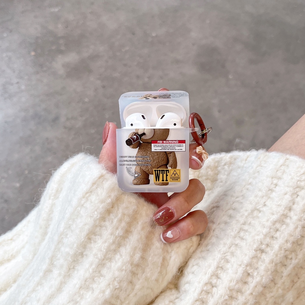 Vỏ Bảo Vệ Hộp Sạc Tai Nghe compatible AirPods 3 compatible AirPods(3rd) 2021 Iscompatible AirPods3Rdurise 3rd Pro compatible AirPods2gen Ốp