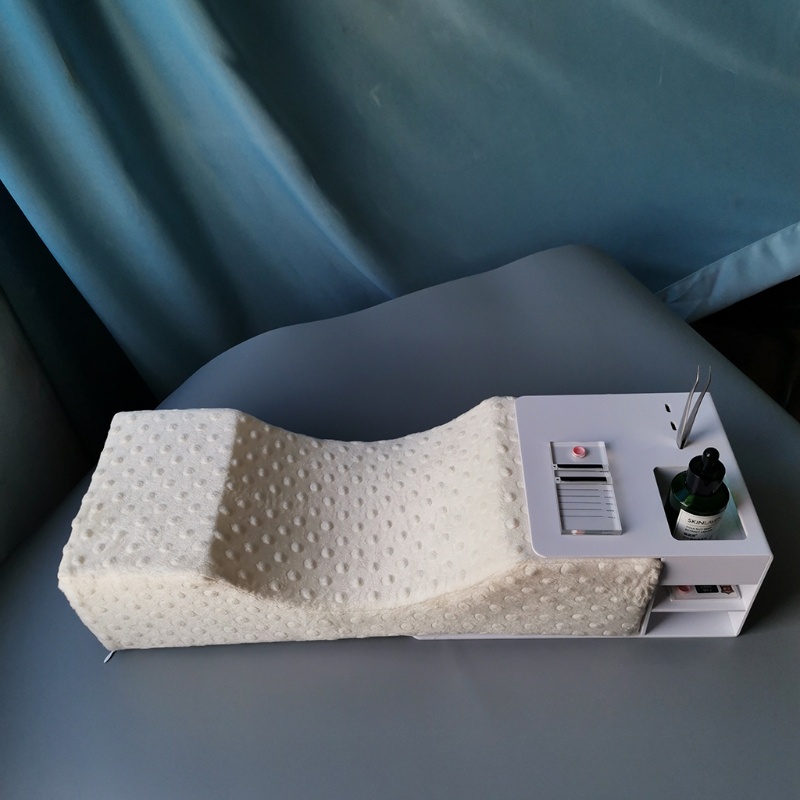 Gối Kê Cổ Mềm Mại Hình Chữ U Hỗ Trợ Ghép Lông Mi Tiện Dụng Đứng