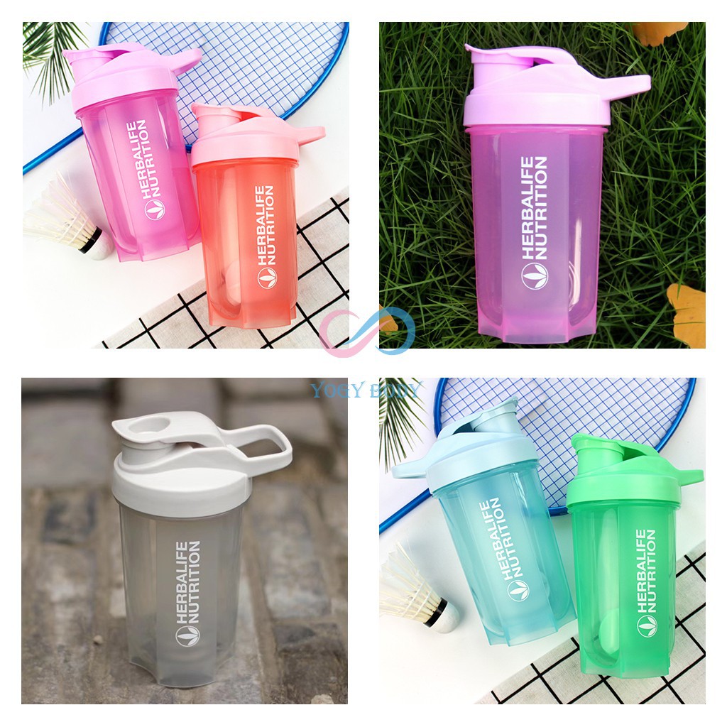 Bình lắc Herbalife 500ml (đủ màu, có quai cầm)