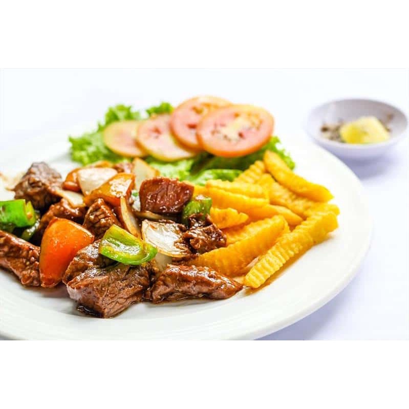 1Kg Bò lúc lắc mềm, ngon đóng Khay