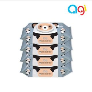 Khăn giấy ướt Agi Hàn Quốc 80 tờ giao ngẫu nhiên ( không mùi)