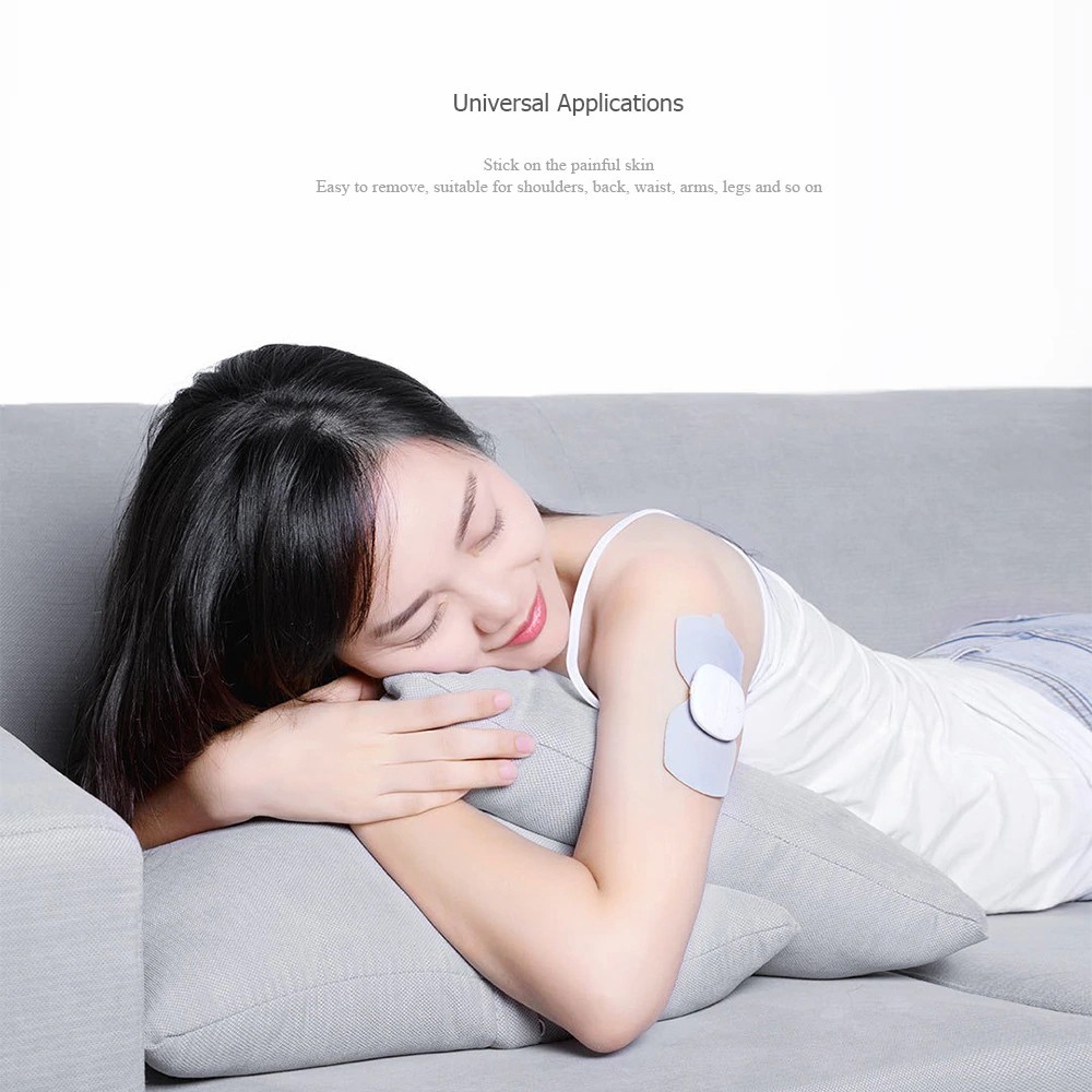 Miếng Dán Massage Xiaomi Leravan Nhỏ Gọn Giúp Thư Giãn Cơ Bắp Tiện Lợi