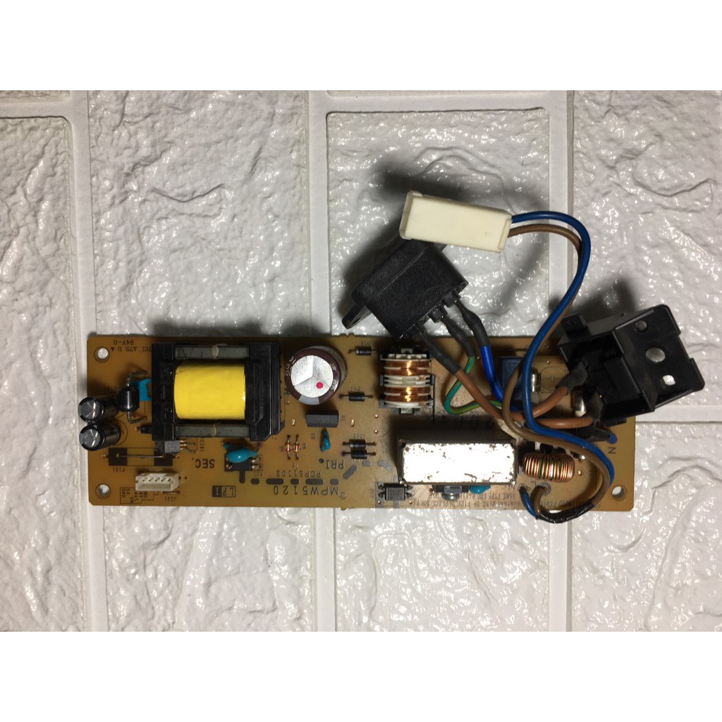 BOARD NGUỒN BROTHER 7340 THÁO MÁY ĐANG CHẠY