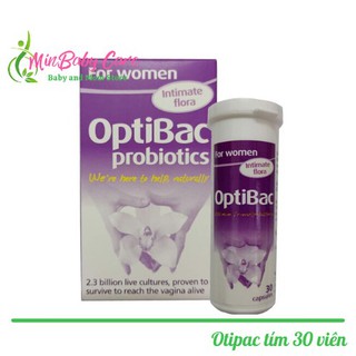 [ Chính Hãng ] Men vi sinh Optibac tím cho phụ nữ