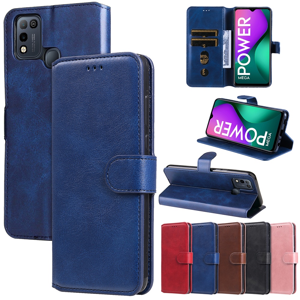 Ốp Điện Thoại Nắp Lật Cho infinix smart 5 Note 10 Pro NFC spark 6 GO 202015 Bao Da Điện Thoại Kèm Ngăn Đựng Thẻ Cho Air CD7 POP 2F POP 2 Power Tecno itel P13 BIF Note 7 Lite KD 7 7H