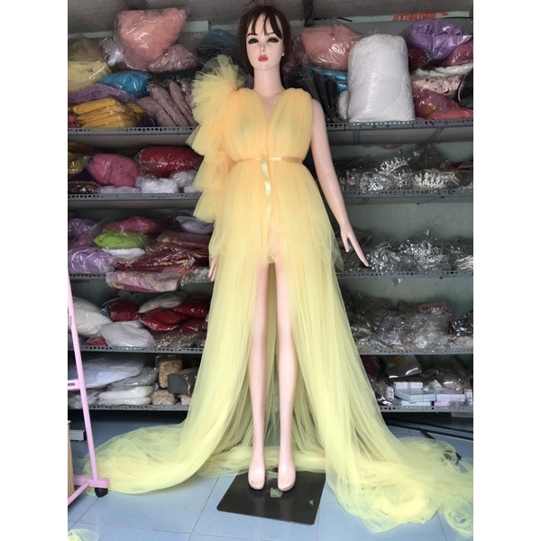 váy chụp ảnh bầu, concept ( Không kèm nội y)