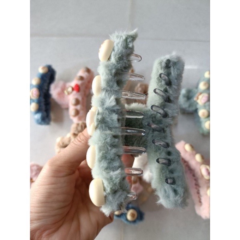 kẹp gấp tóc lông hình thú