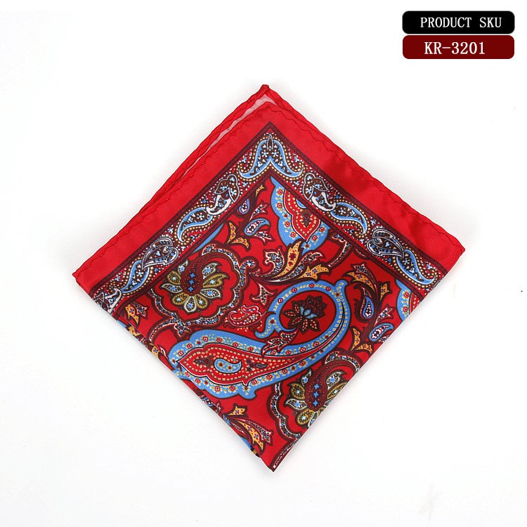 Khăn cài áo vest họa tiết - Pocket Square