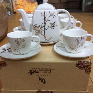 BỘ TÁCH TRÀ VUÔNG CAO CẤP