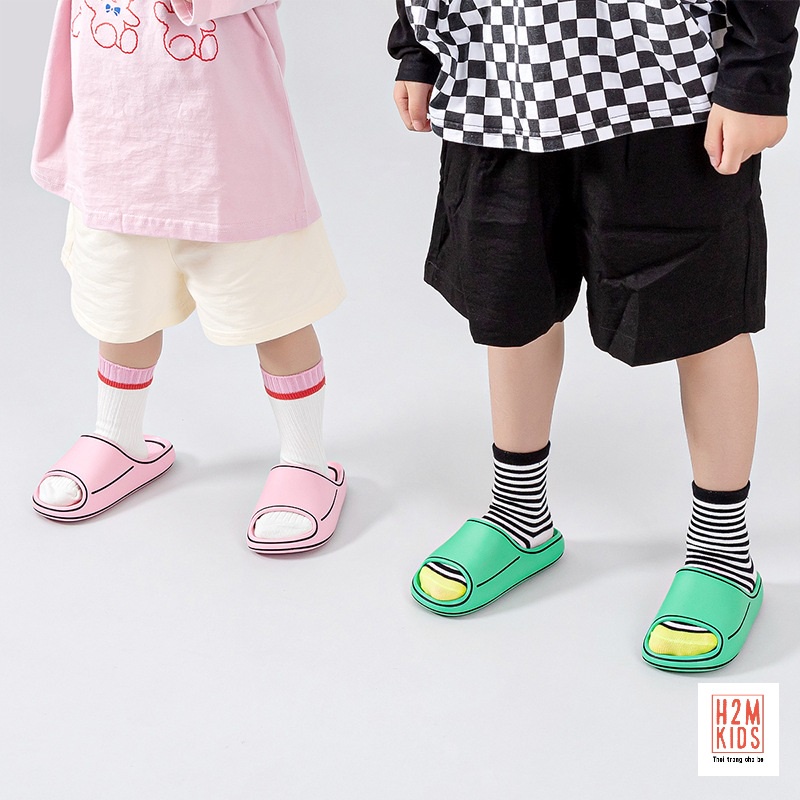 Dép lê cho bé trai bé gái Cheerful Mario BF-1106 siêu nhẹ chống trơn trượt chính hãng