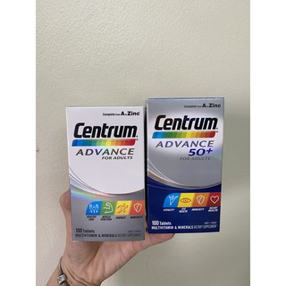Vitamin tổng hợp cho người lớn và người trên 50 tuổi Centrum Advance