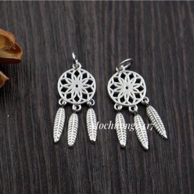 GIÁ BUÔN  Charm bạc dreamcatcher cực xinh - Hàng bạc loại 1 siêu đẹp PH012
