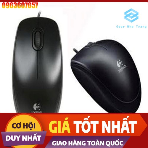 Chuột văn phòng Logitech B100_LB100,Chuột giá rẻ,chuột văn phòng,chuột chính hãng,chuột có dây