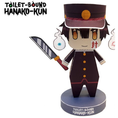 [ Standee Anime ] Giấy xếp mô hình nhân vật Toilet-bound Hanako-kun